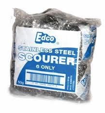 (image for) Stainless Steel Scourer - Click Image to Close
