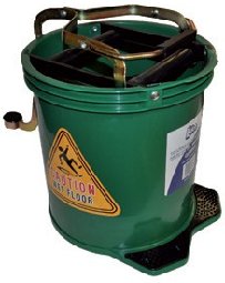(image for) Mop Bucket | Metal Wringer Bucket - Click Image to Close
