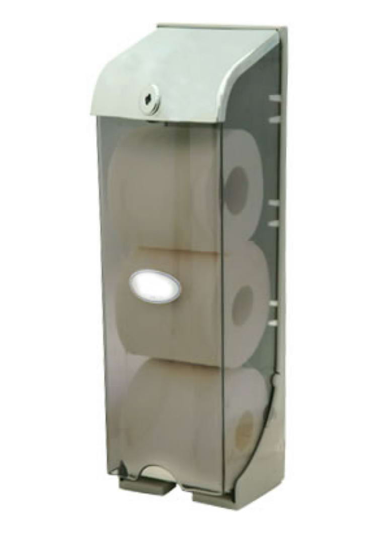 (image for) Three Roll Toilet Tissue Dispenser - Click Image to Close
