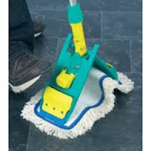 (image for) Folding Flat Frame Microfibre Mop - Click Image to Close