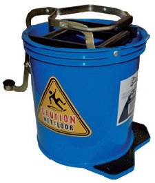 (image for) Mop Bucket | Metal Wringer Bucket - Click Image to Close