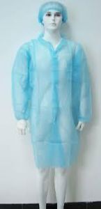 (image for) Disposable Lab Coats-Blue