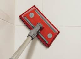 (image for) Techno-Clean Scrub-E Wall & Floor Scrub Mop Anti-bac Microfibre - Click Image to Close